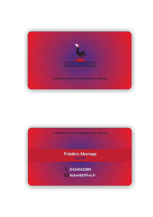 Business Card Design by Esign for label france | Design #3463669