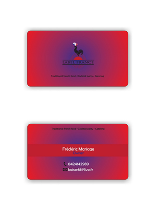 Design de Carte de Visite par Esign pour label france | Design : #3463669