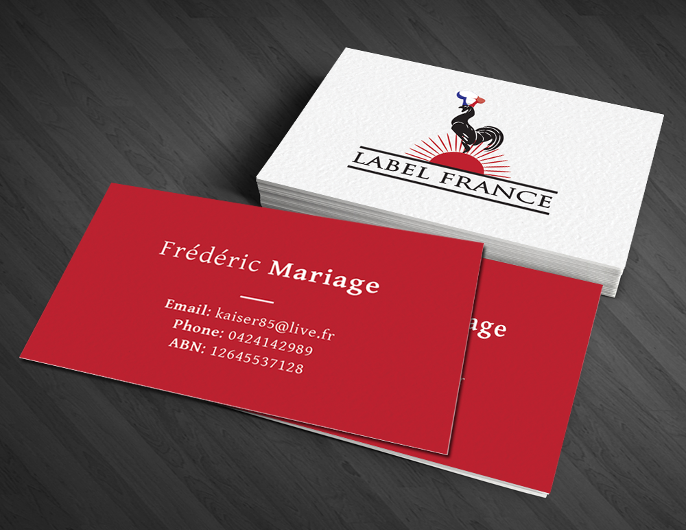 Business Card Design by  Artman for label france | Design #3507000