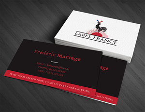 Design de Carte de Visite par  Artman pour label france | Design : #3507086