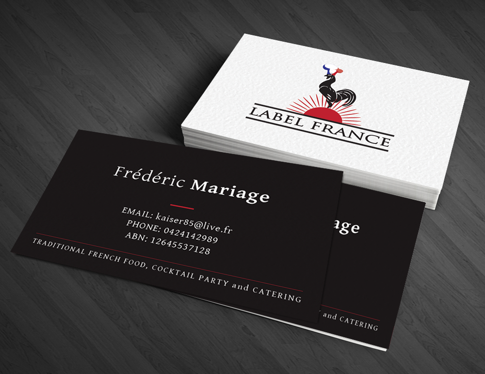 Business Card Design by  Artman for label france | Design #3507092