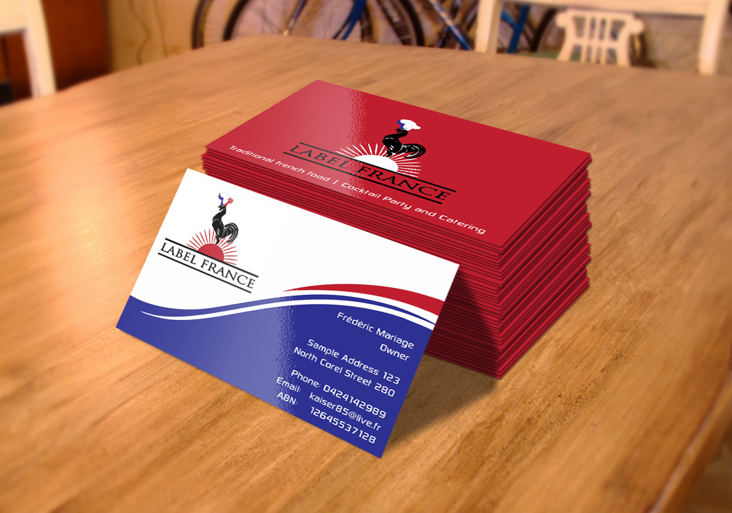 Design de Carte de Visite par InfiniteDesign pour label france | Design : #3488517