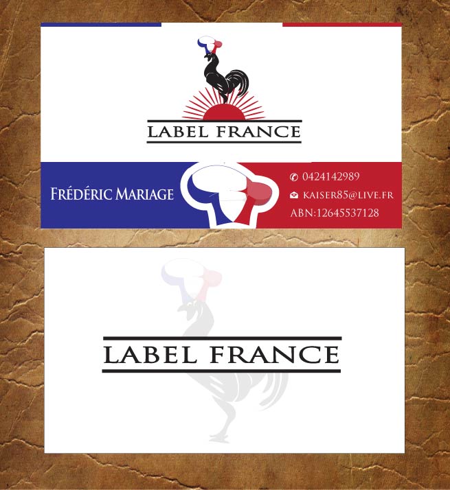 Design de Carte de Visite par Sandy1155 pour label france | Design #3444796