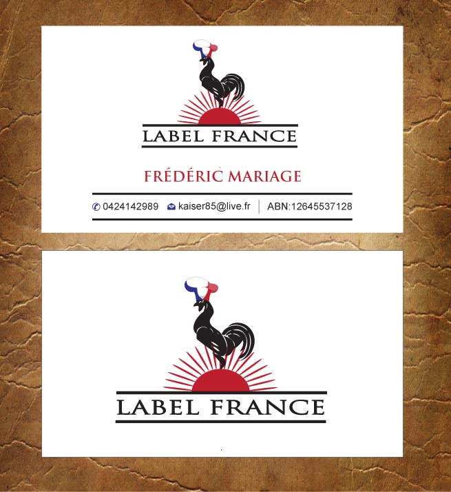 Business Card Design by Sandy1155 for label france | Design #3444811