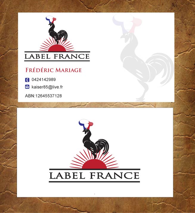 Business Card Design by Sandy1155 for label france | Design #3444833