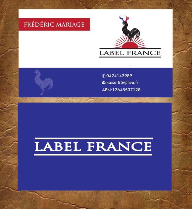 Business Card Design by Sandy1155 for label france | Design #3444884
