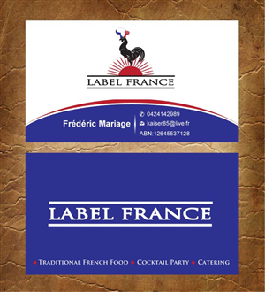 Business Card Design by Sandy1155 for label france | Design: #3474964