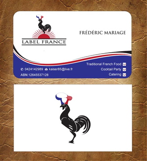Business Card Design by Sandy1155 for label france | Design: #3474965