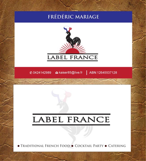 Business Card Design by Sandy1155 for label france | Design: #3474972