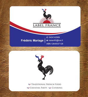 Business Card Design by Sandy1155 for label france | Design: #3474989