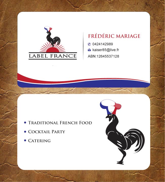 Business Card Design by Sandy1155 for label france | Design #3474992