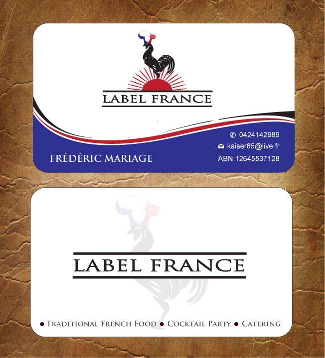 Business Card Design by Sandy1155 for label france | Design #3475006