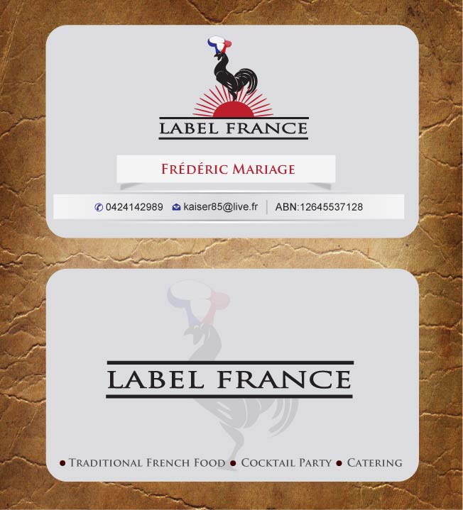 Business Card Design by Sandy1155 for label france | Design #3475019