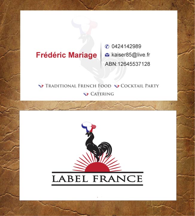 Business Card Design by Sandy1155 for label france | Design #3475034