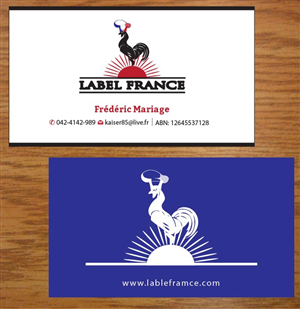 Design de Carte de Visite par Joy16589 pour label france | Design : #3445016