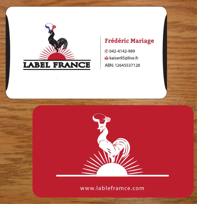 Design de Carte de Visite par Joy16589 pour label france | Design #3445102