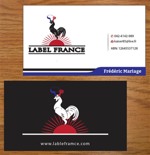 Design de Carte de Visite par Joy16589 pour label france | Design : #3445123