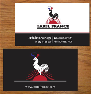 Design de Carte de Visite par Joy16589 pour label france | Design : #3445134