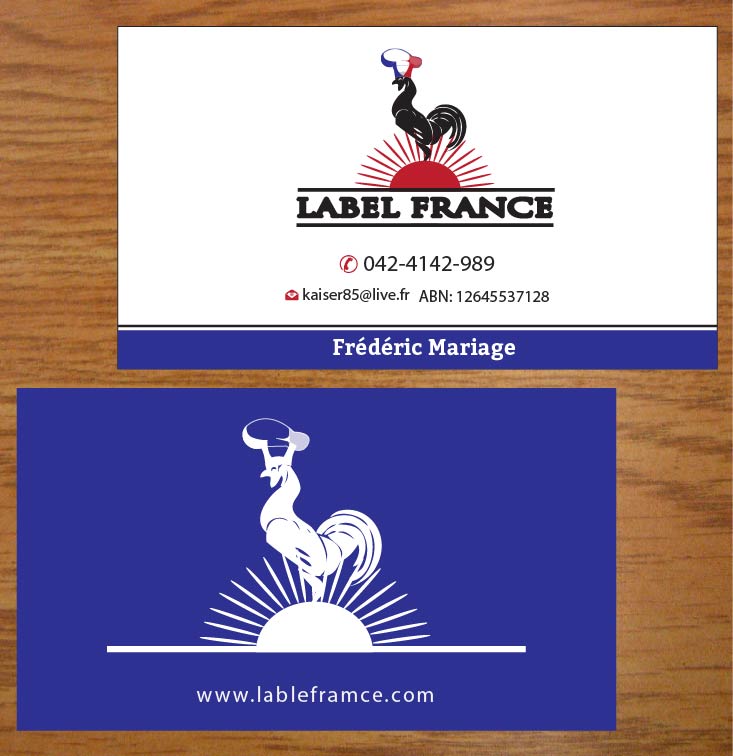 Diseño de Tarjeta de Presentación por Joy16589 para label france | Diseño #3445161