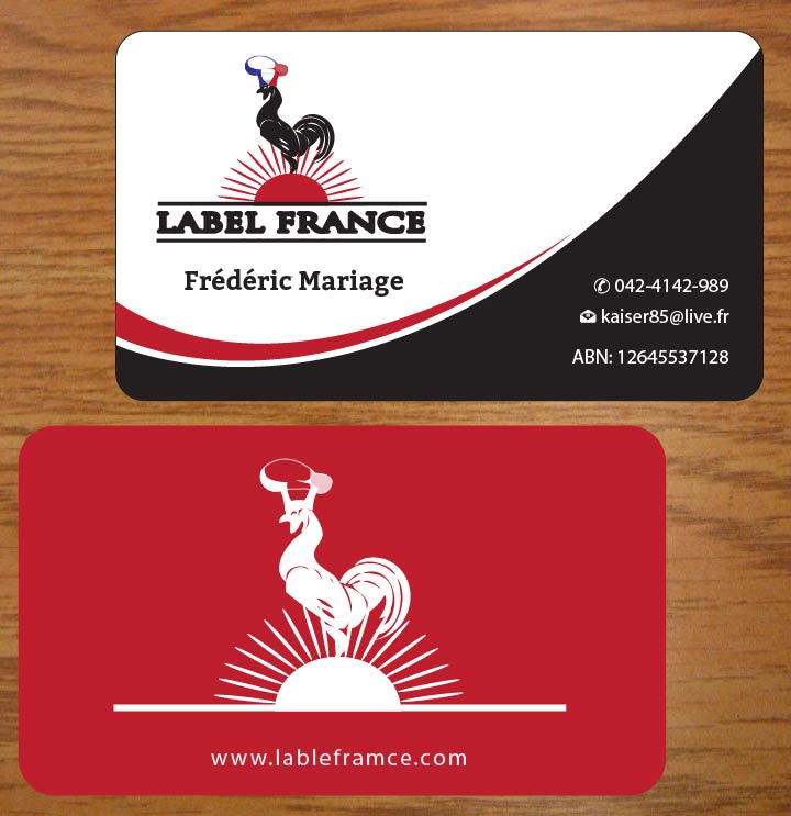 Diseño de Tarjeta de Presentación por Joy16589 para label france | Diseño #3445170