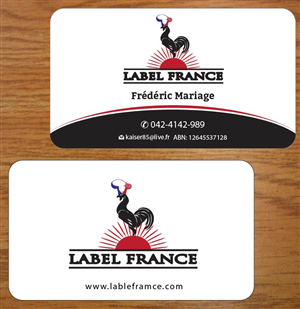 Design de Carte de Visite par Joy16589 pour label france | Design : #3445200