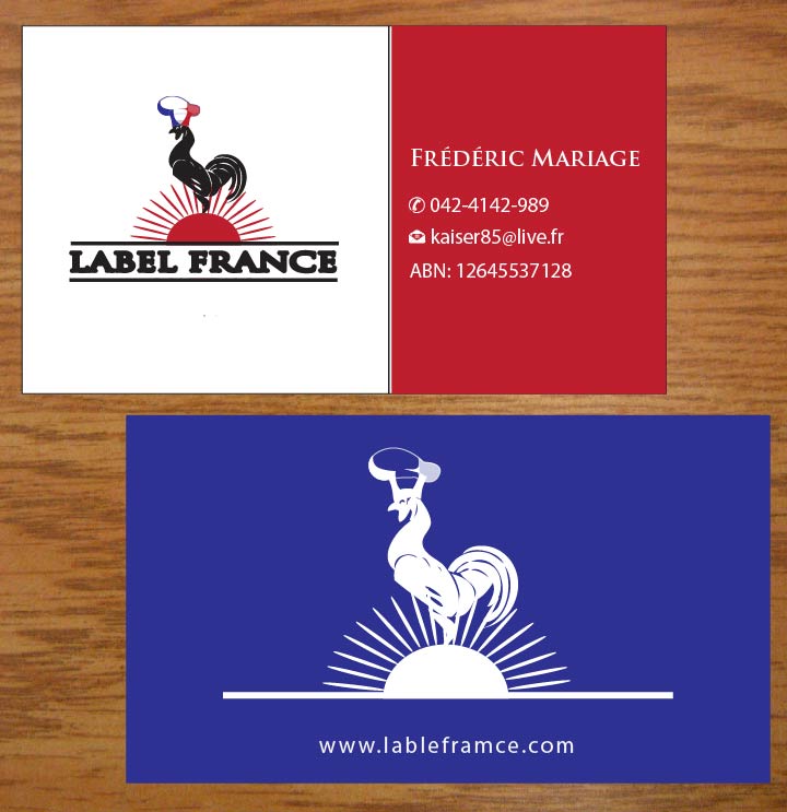 Diseño de Tarjeta de Presentación por Joy16589 para label france | Diseño #3445205