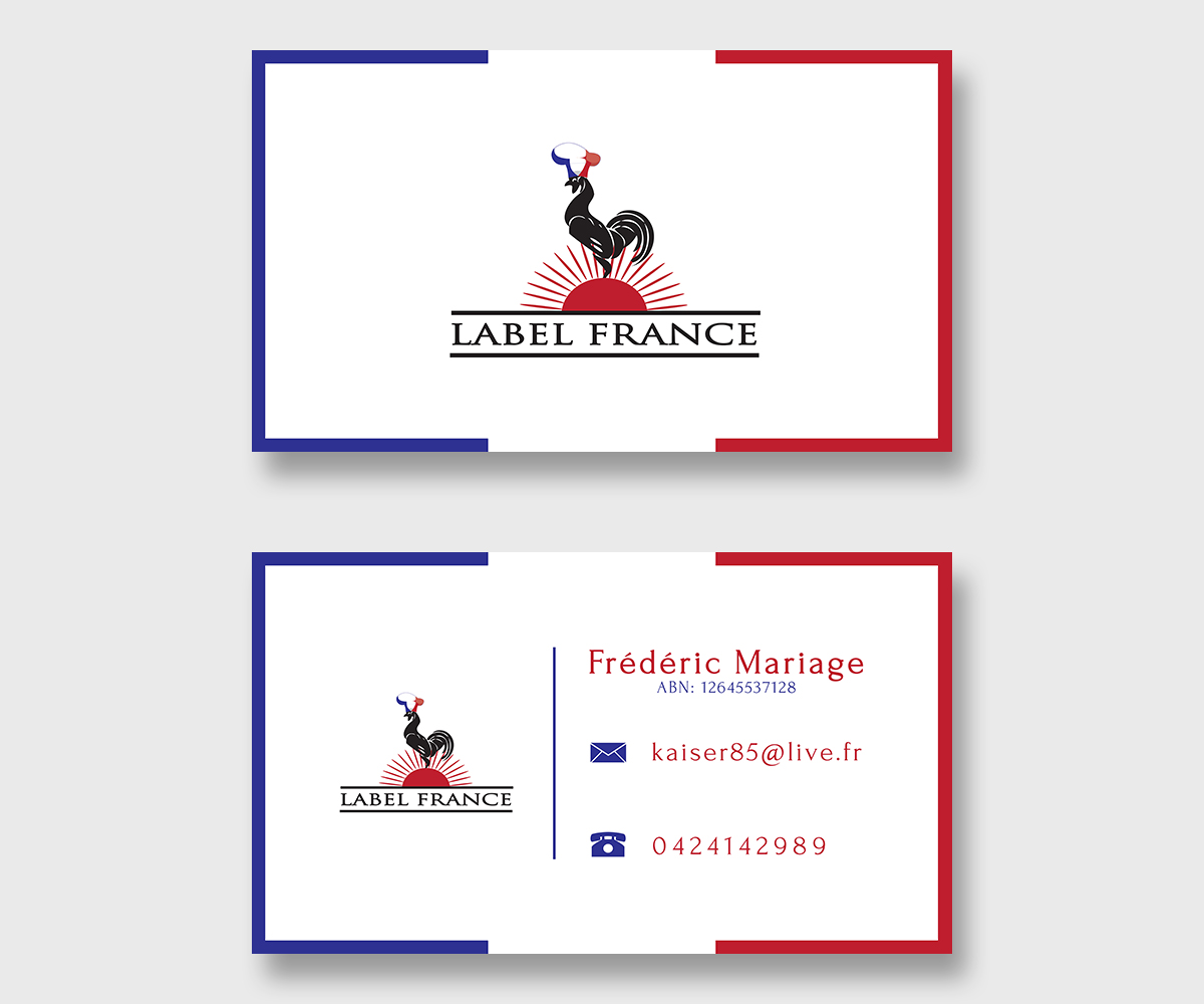 Business Card Design by GRAFFYC for label france | Design #3445023