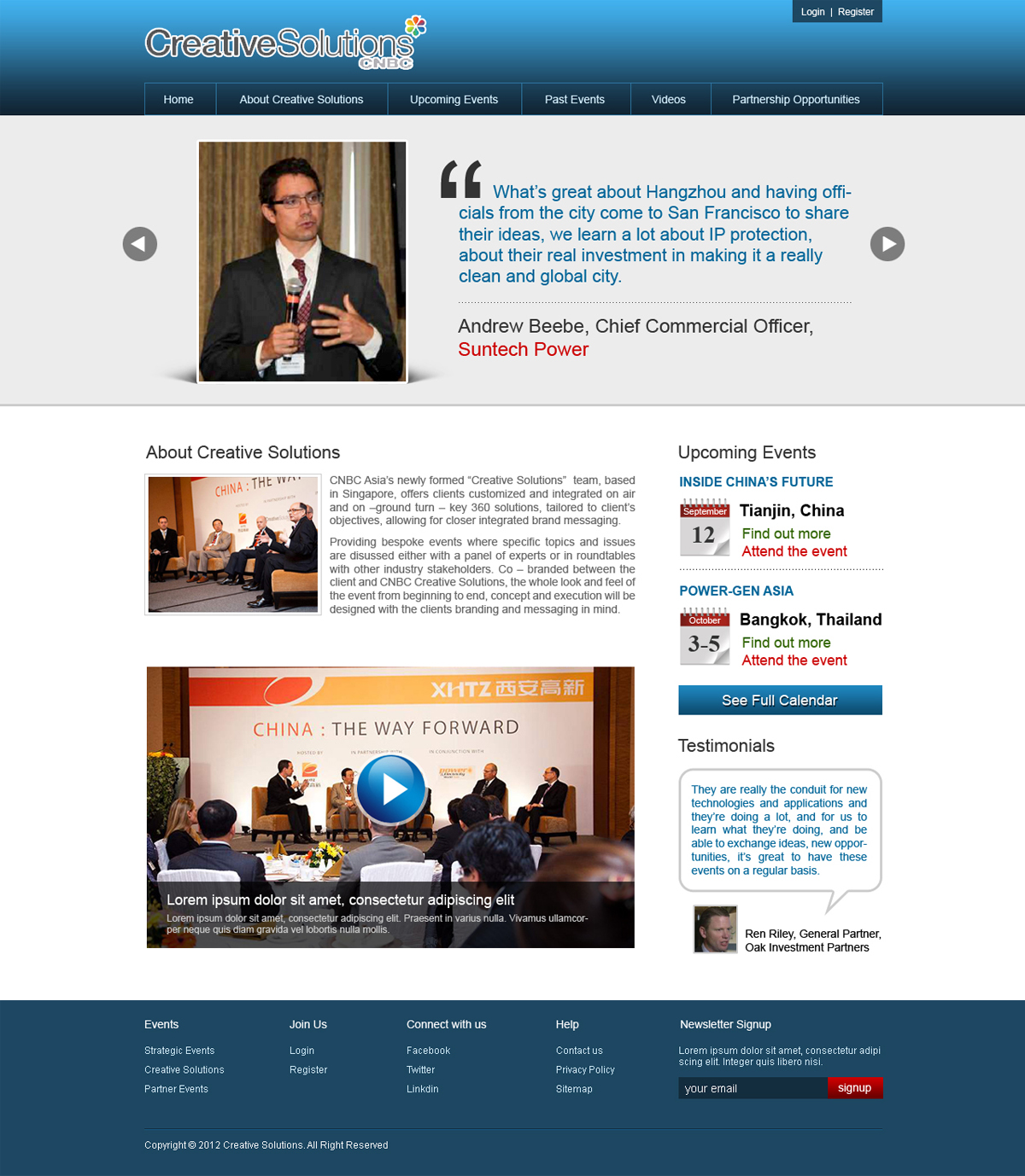 Web Design by Desire Design Solutions for clickTRUE Pte Ltd | Design #855989