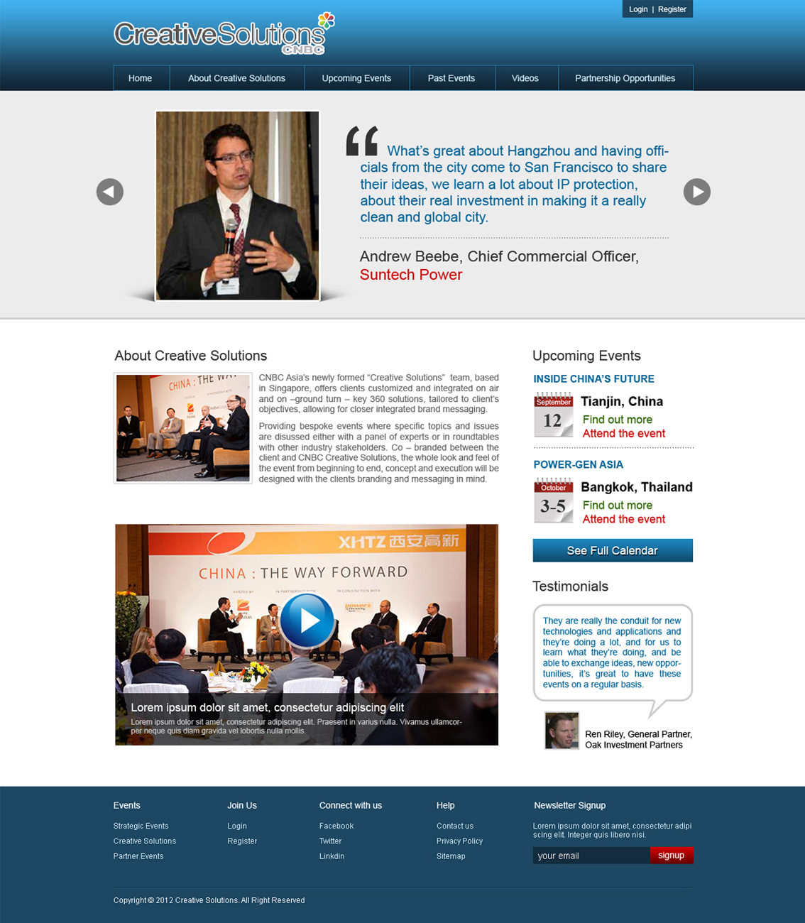Web Design by Desire Design Solutions for clickTRUE Pte Ltd | Design #855996
