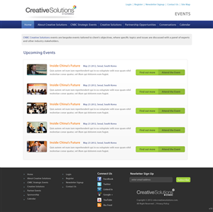 Web Design by pb for clickTRUE Pte Ltd | Design: #877242