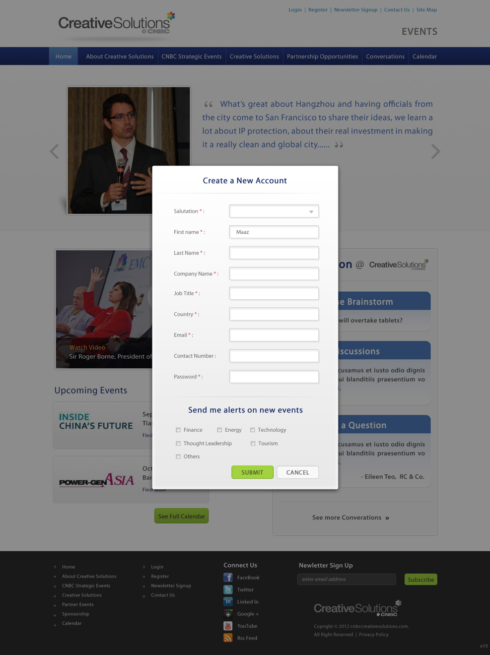 Web Design by pb for clickTRUE Pte Ltd | Design #877254