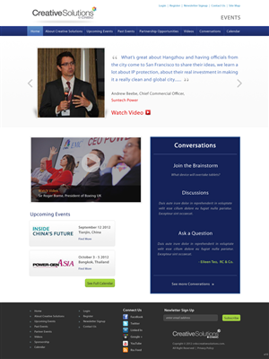 Web Design by pb for clickTRUE Pte Ltd | Design: #882964