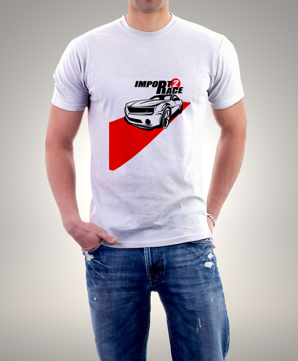 T-shirt Design by Oscar Chavez Espinosa for Import2race.com | Design #3483159
