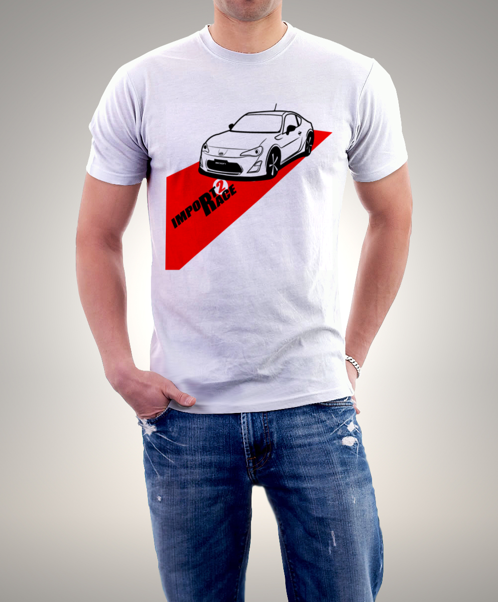 T-shirt Design by Oscar Chavez Espinosa for Import2race.com | Design #3499046