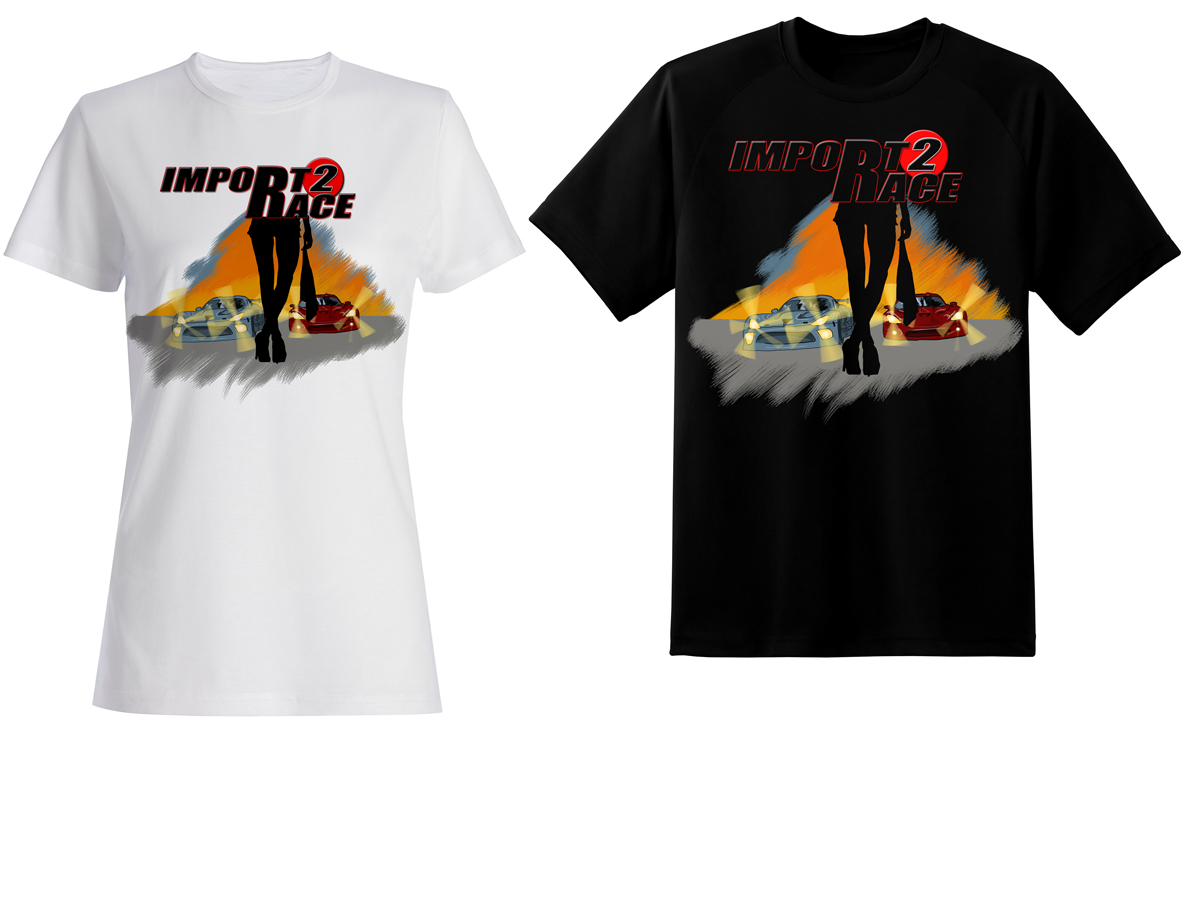 Diseño de Camiseta por Awik para Import2race.com | Diseño #3532711
