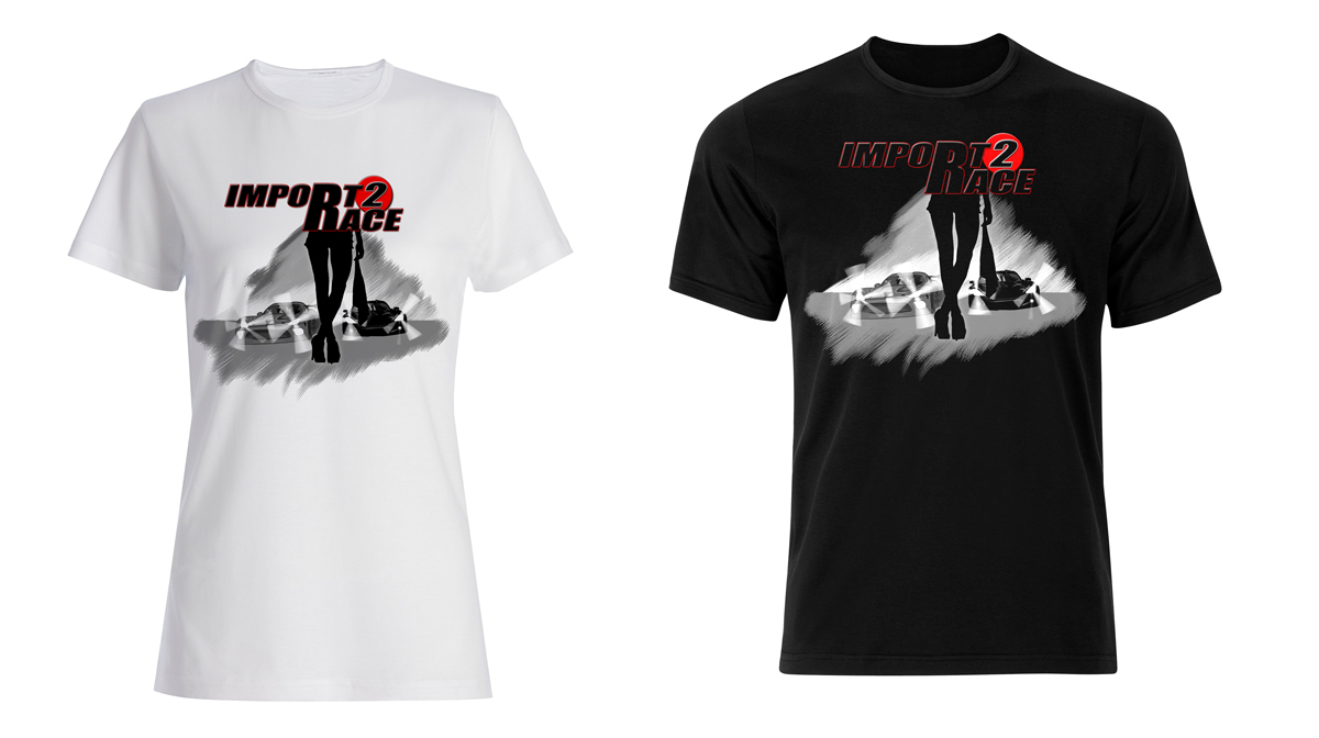 Diseño de Camiseta por Awik para Import2race.com | Diseño #3546829