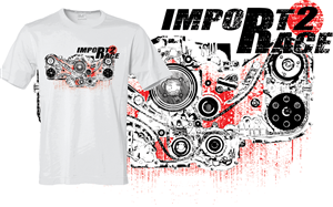T-shirt Design by Kiki Hermawan for Import2race.com | Design: #3506307