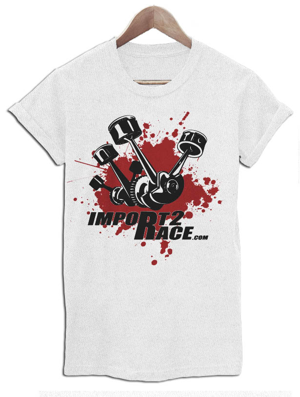 Diseño de Camiseta por swo0osh para Import2race.com | Diseño #3552053