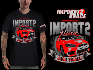 Diseño de Camiseta por a.o.d para Import2race.com | Diseño #3541294