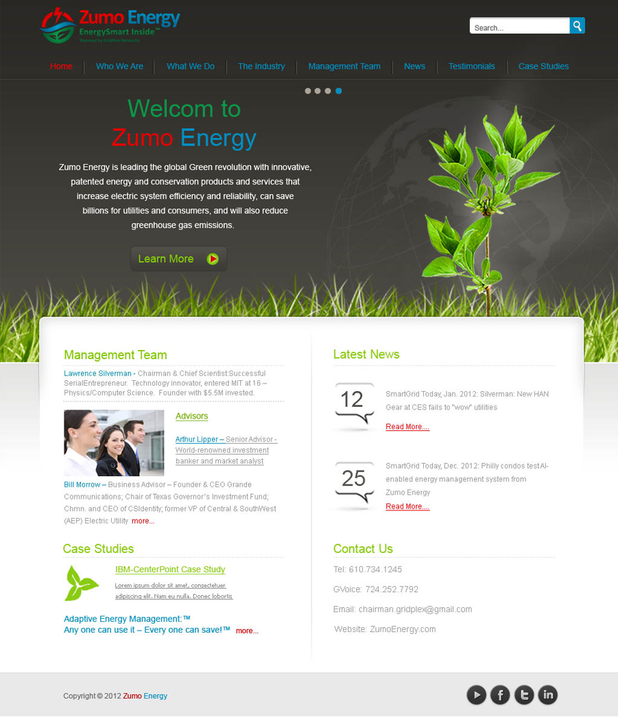Web Design by Desire Design Solutions for Boomtown Internet Group, Inc. | Design #867507