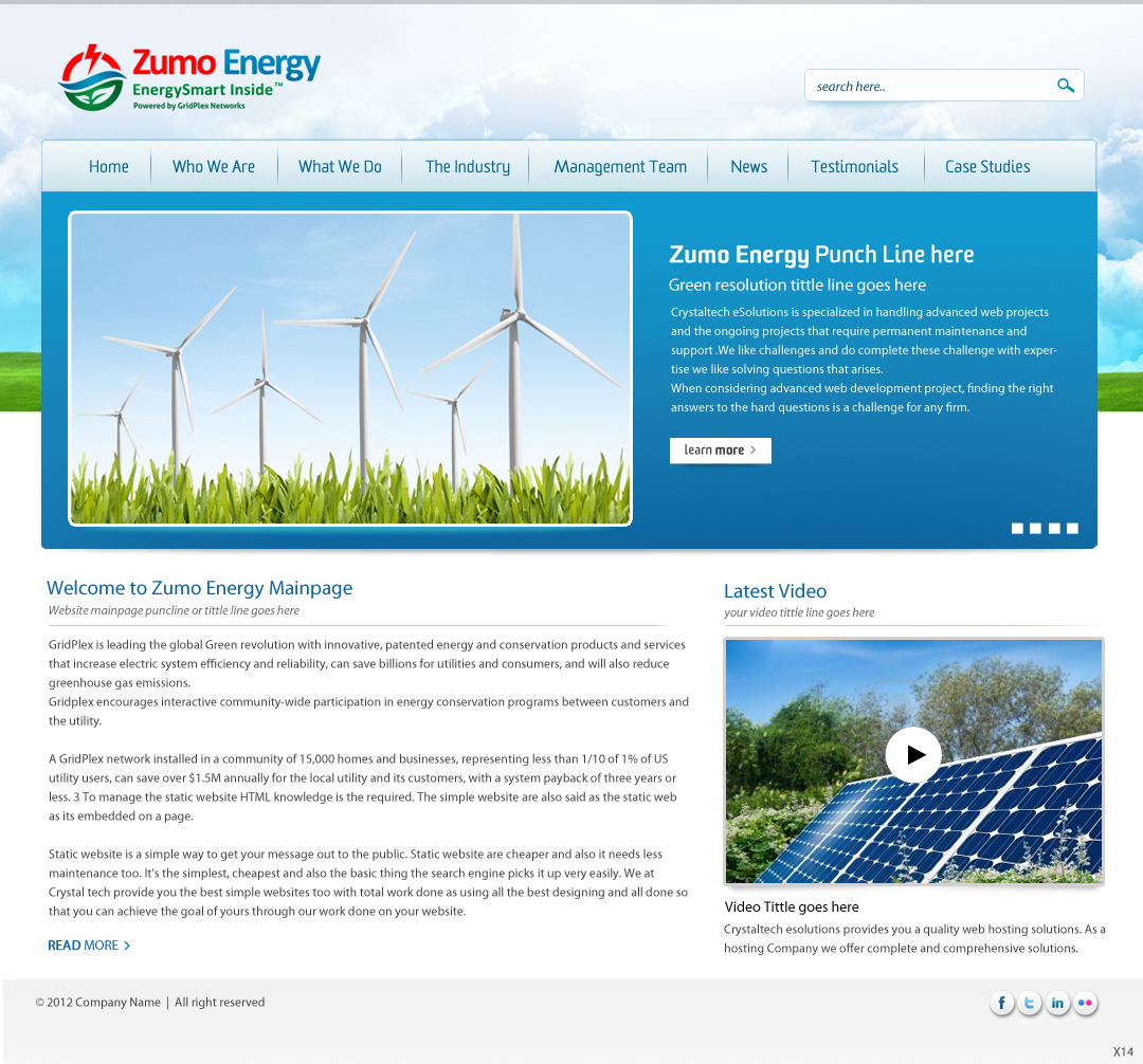 Web Design by pb for Boomtown Internet Group, Inc. | Design #869418