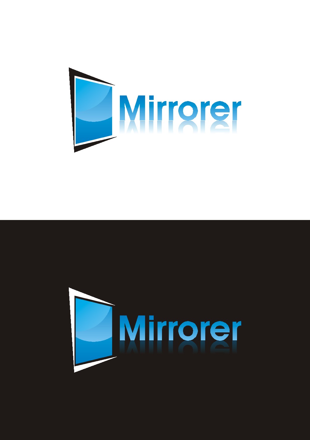 Logo Design by lrbalaji for Mirrorer.co, Ltd | Design #3461785