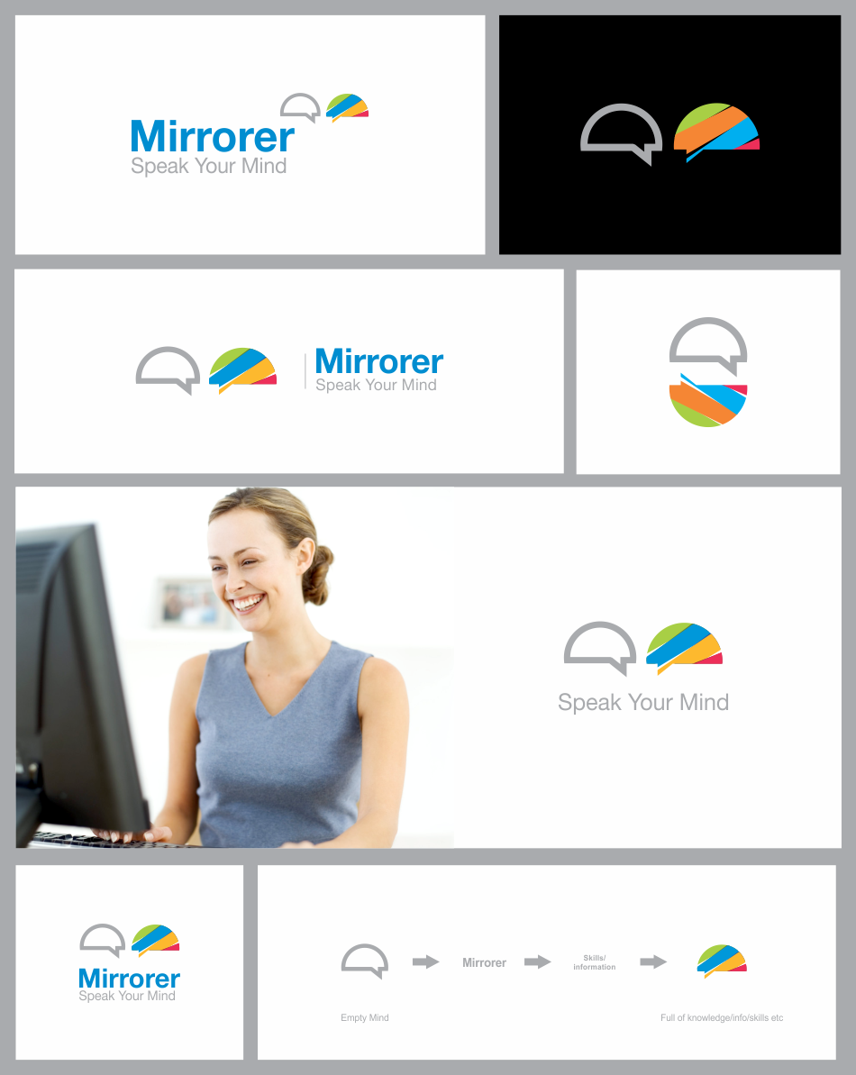 Logo Design by Naavyd for Mirrorer.co, Ltd | Design #3470100
