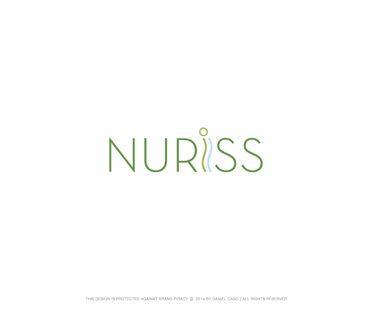 Logo-Design von Daniel Caso Design für Nuriss Skincare and Wellness | Design #3461457