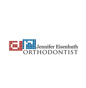 Orthodontics by Dr. Jennifer Eisenhuth or Dr. Jennifer Eisenhuth Orthodontist | Logo Design by Bling Connect Ink