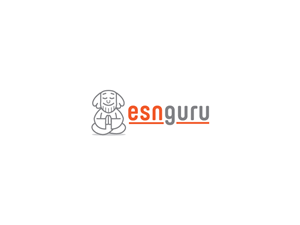 ESN.guru logo (stands for enterprise social network) | Graphic Design by arsenix blank