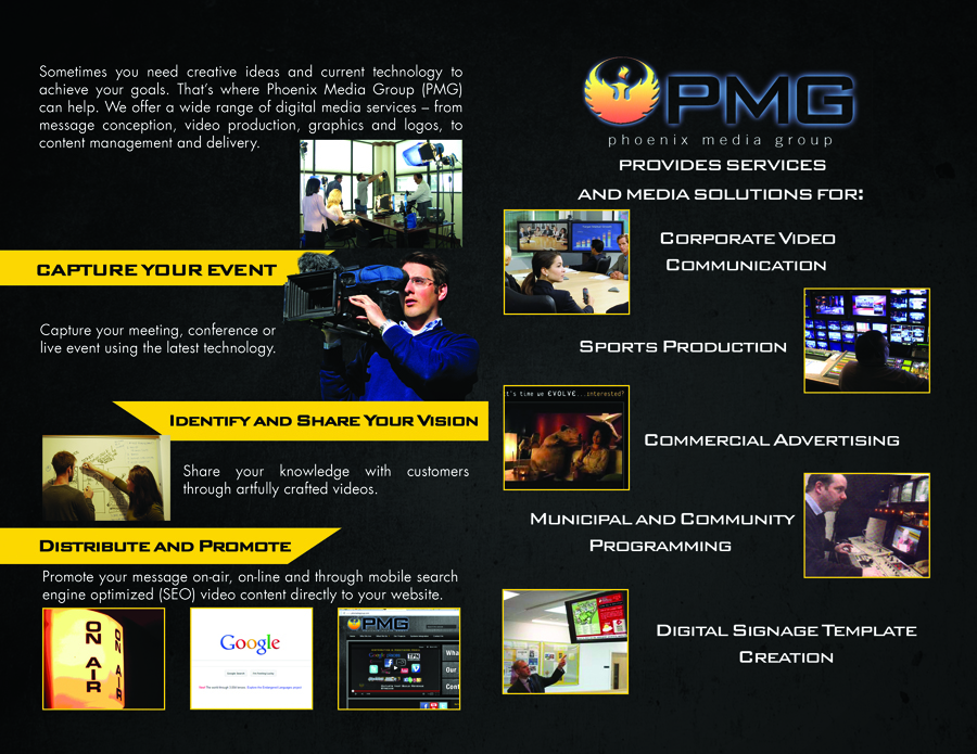 13 Bold Playful Small Business Brochure Designs for a Small Business