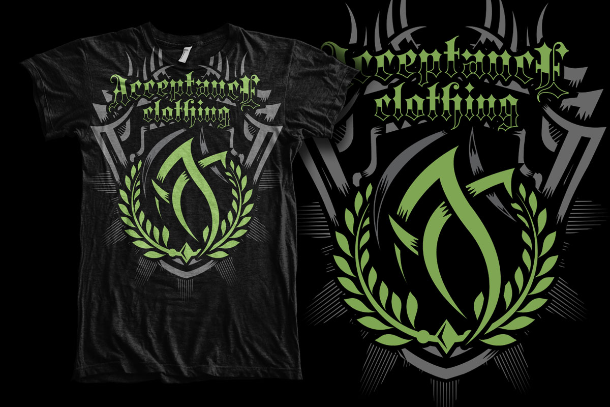 T-shirt Design by xxJACExx for Acceptance Clothing | Design #3510525