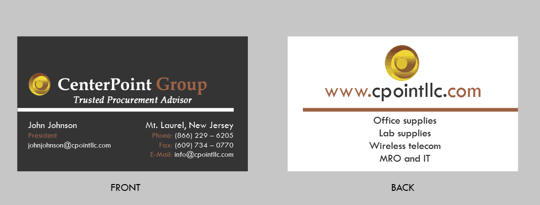 Business Card Design by JandroNunez for this project | Design #5275576