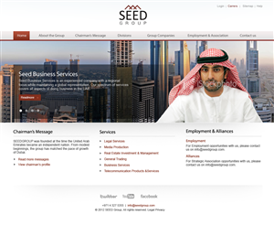 Web Design by Epul for Seed Group | Design: #878047